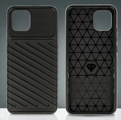 Ovitek "Thunder" za Samsung Galaxy A03 - Črna – Infostyle