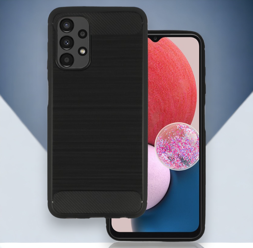 Ovitek "Carbon lite" za Samsung Galaxy A23 4G/5G - Črna – Infostyle – Črna / TPU silikon