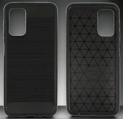 Ovitek "Carbon lite" za Samsung Galaxy A13 4G - Črna – Infostyle