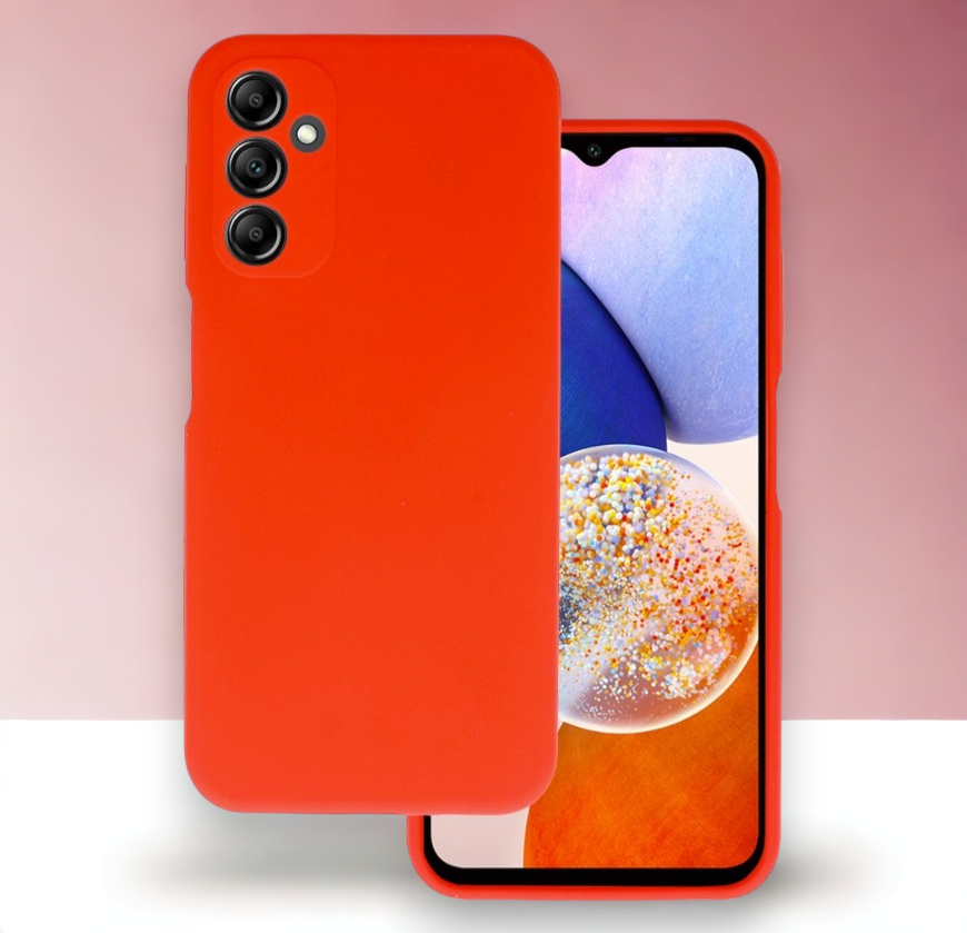 Silikonski ovitek "Lite" za Samsung Galaxy A14 – Vennus – Temno modra / Silikon
