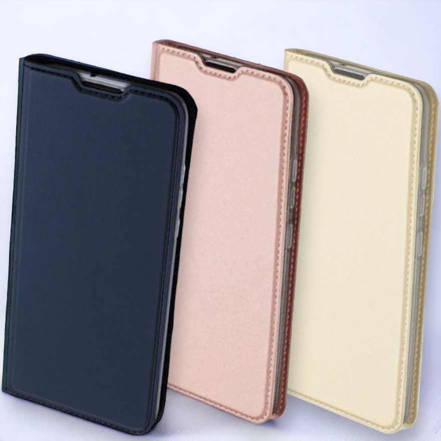 Premium preklopna torbica "SKIN Pro" za Samsung Galaxy S23 Plus – Dux Ducis – Zlata / Umetno usnje + TPU silikon