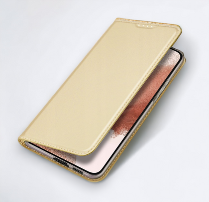 Premium preklopna torbica "SKIN Pro" za Samsung Galaxy A34 5G - Zlata – Dux Ducis