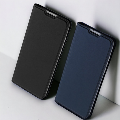 Premium preklopna torbica "SKIN Pro" za Samsung Galaxy A14 – Dux Ducis – Črna / Umetno usnje + TPU silikon