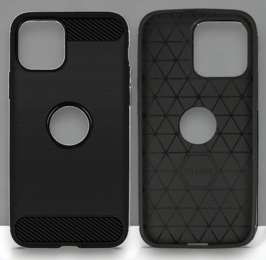 Ovitek "Carbon lite" za iPhone 13 Pro - Črna – Infostyle