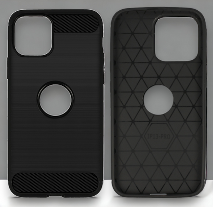 Ovitek "Carbon lite" za iPhone 13 Pro - Črna – Infostyle