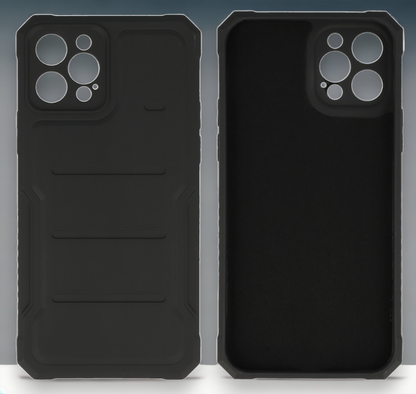 Silikonski ovitek "Protector" za iPhone 13 Pro - črna – Infostyle