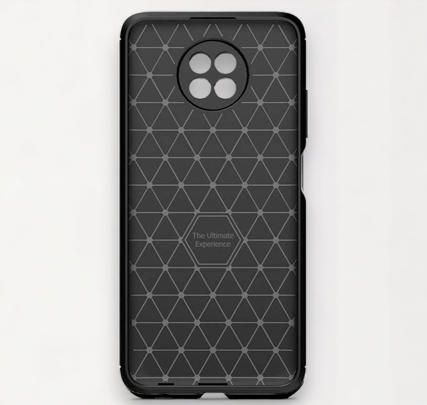 Ovitek "Carbon lite" za Xiaomi Redmi Note 9T - Črna – Infostyle