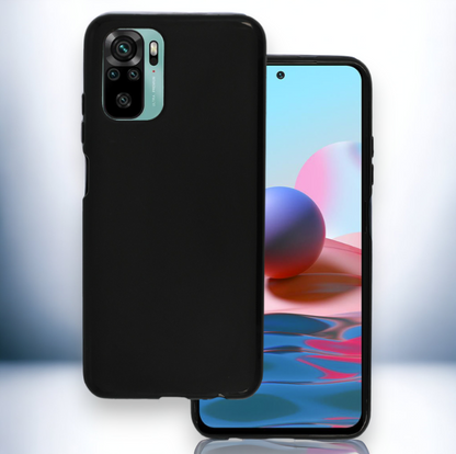 Silikonski ovitek "Matt" za Xiaomi Poco M5s - Črna – Infostyle – Črna / Silikon