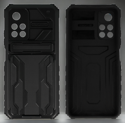 Ovitek "Combo" za Xiami Redmi Note 11 5G - črna – Tel Protect