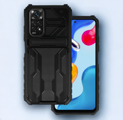 Ovitek "Combo" za Xiami Redmi Note 11 Pro / Note 11 Pro 5G - črna – Tel Protect – Črna / PC + TPU silikon