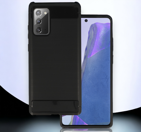 Ovitek "Carbon lite" za Samsung Galaxy Note 20 - Črna – Infostyle – Črna / TPU silikon
