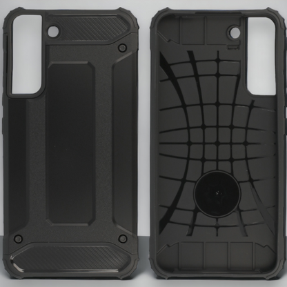 Silikonski ovitek "armor carbon" za Samsung Galaxy S22 - Črna – Infostyle