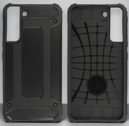 Silikonski ovitek "armor carbon" za Samsung Galaxy S22 Plus - Črna – Infostyle