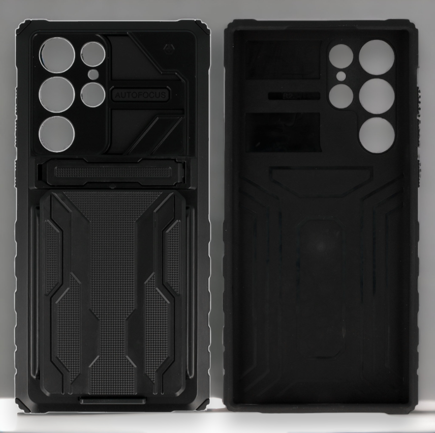 Ovitek "Combo" za Samsung Galaxy S22 Ultra - črna – Tel Protect