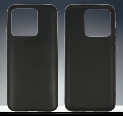 Silikonski ovitek "matt" za Xiaomi Redmi 10A - Črna – Infostyle