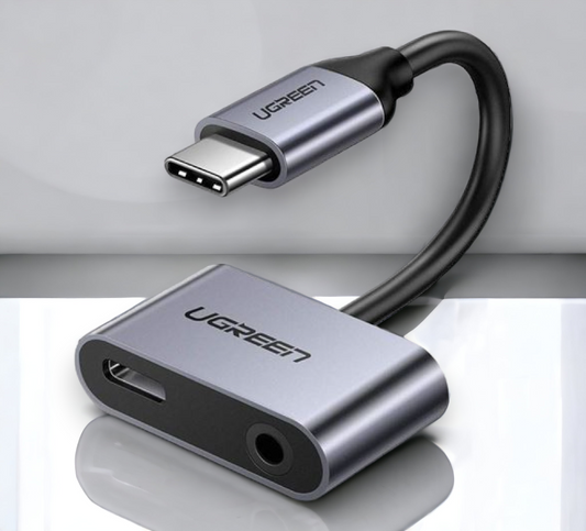 Adapter USB C, jack - USB C – Ugreen