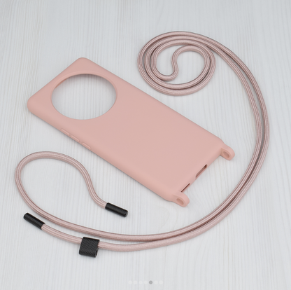 Silikonski ovitek "Crossbody Lanyard" za Honor Magic 5 Lite – Techsuit