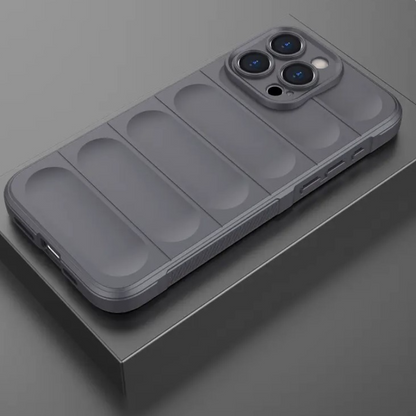 Silikonski ovitek "Valovi" za iPhone 11 Pro – Infostyle