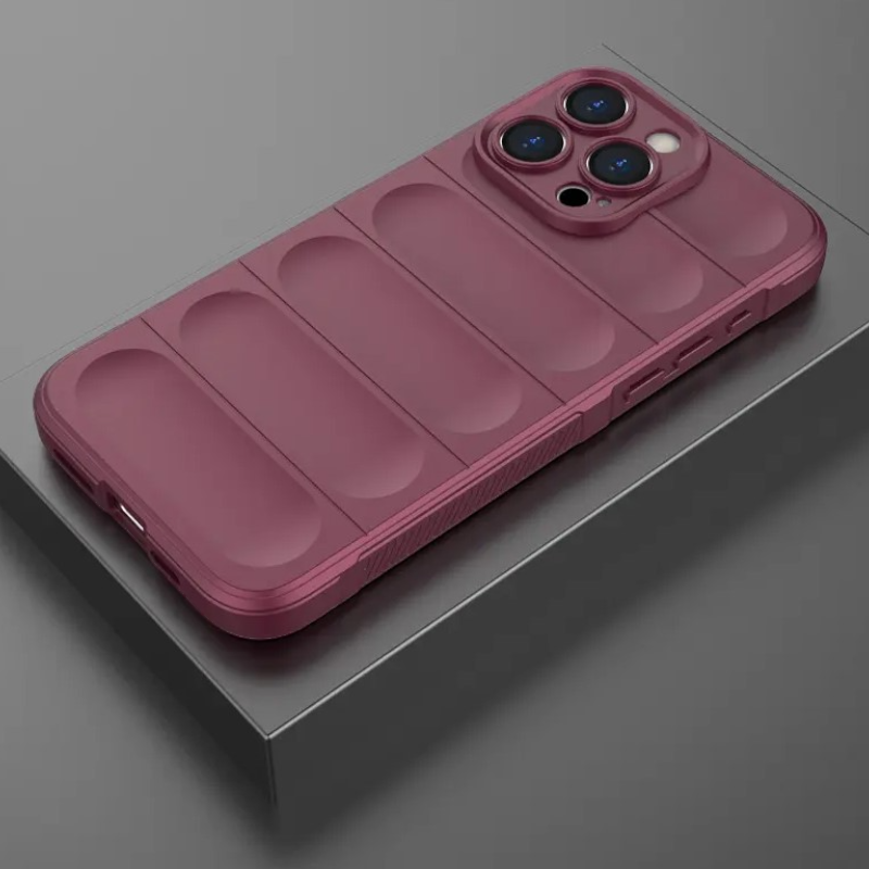 Silikonski ovitek "Valovi" za iPhone 12 Pro – Infostyle