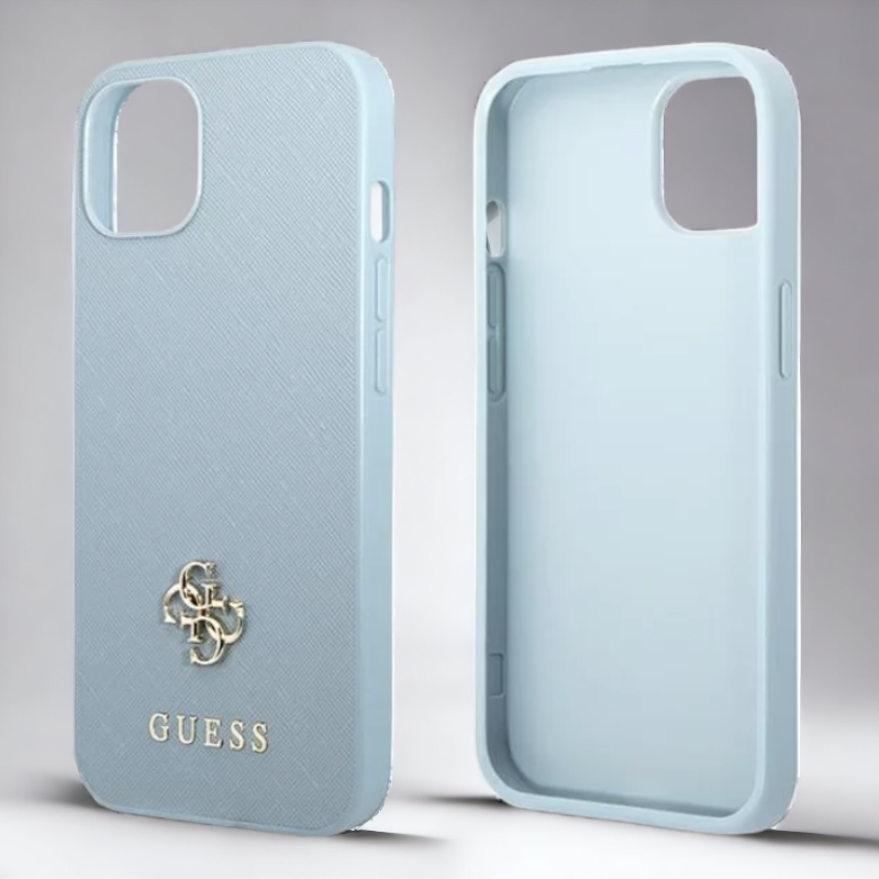 Ovitek Guess "blue mini 3D" za iPhone 13 Pro Max/12 Pro Max (GUHCP13XPS4MB)