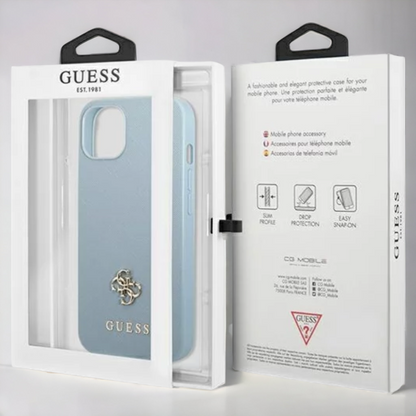 Ovitek Guess "blue mini 3D" za iPhone 13 Pro Max/12 Pro Max (GUHCP13XPS4MB)
