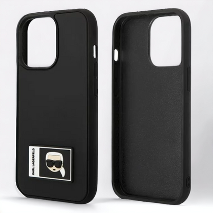 Ovitek Karl Lagerfeld "Icon" za iPhone 13 Pro Max/12 Pro Max (KLHCP13X3DKPK)