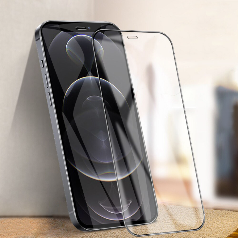 Zaščitno steklo za Realme 8 5G - Hard Ceramic (black) – Infostyle