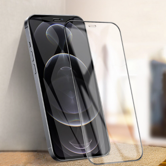 Zaščitno steklo za iPhone SE 2020/2022 - Hard Ceramic (black) – Infostyle
