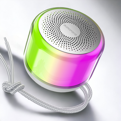 Bluetooth zvočnik "Colorful LED Flashing" – Borofone – Temno zelena