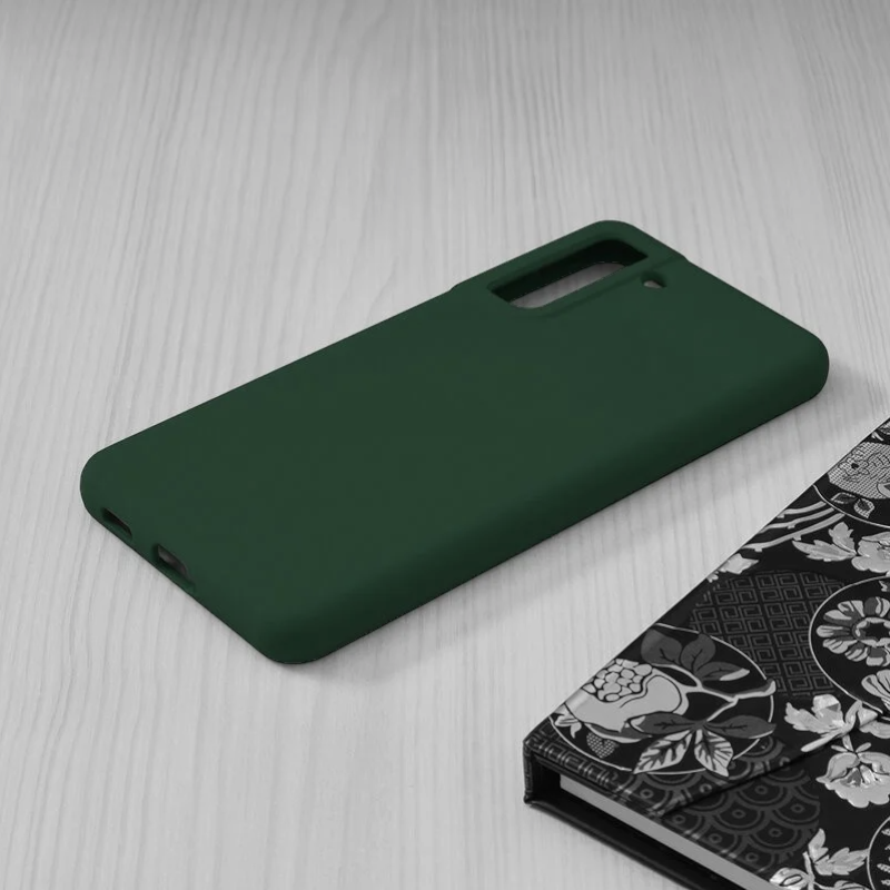 Silikonski ovitek "Soft Edge" za Samsung Galaxy S21 Fe – Techsuit – Vijolična / TPU silikon
