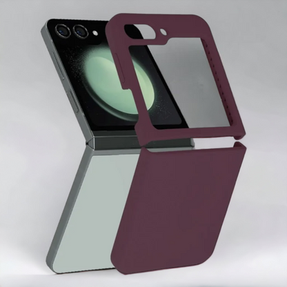 Silikonski ovitek "Soft Edge" za Samsung Galaxy Z Flip 5 – Techsuit – Temno zelena / TPU silikon