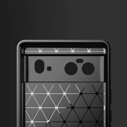 Silikonski ovitek "carbon" za Google Pixel 6 - Črna – Techsuit
