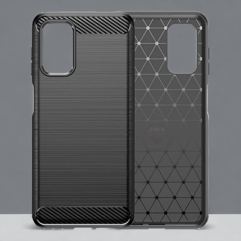 Silikonski ovitek "carbon" za Samsung Galaxy A13 5G - Črna – Techsuit