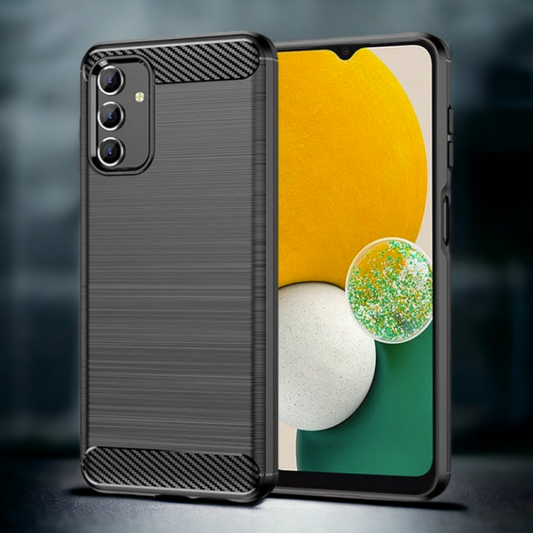 Silikonski ovitek "carbon" za Samsung Galaxy A13 5G - Črna – Techsuit – Črna / TPU silikon