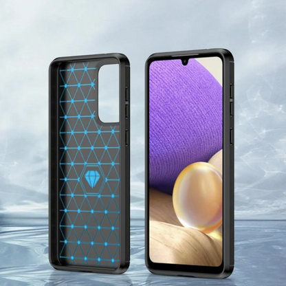 Silikonski ovitek "carbon" za Samsung Galaxy A34 5G - Črna – Techsuit