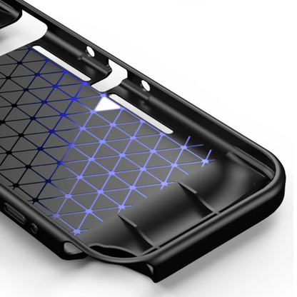 Silikonski ovitek "carbon" za Nintendo Switch Lite - Črna – Techsuit