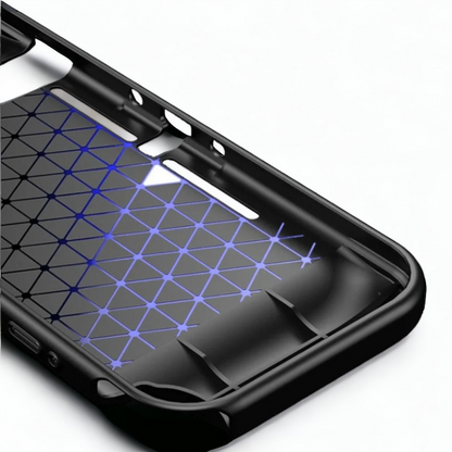 Silikonski ovitek "carbon" za Nintendo Switch - Črna – Techsuit