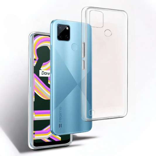 Silikonski ovitek "Clear Bulk" za Realme C25y – Techsuit – Prozorna / TPU silikon