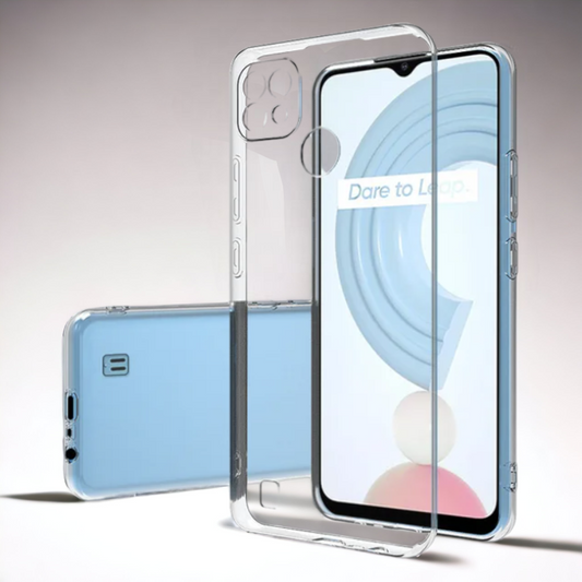 Silikonski ovitek "Clear Bulk" za Realme C11 (2021) – Techsuit – Prozorna / TPU silikon