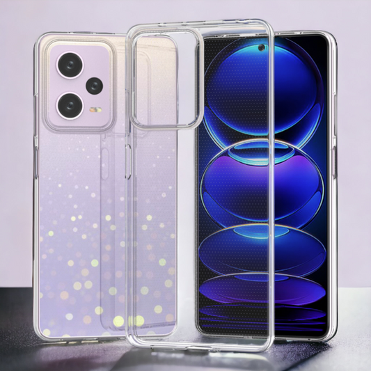 Silikonski ovitek "Clear Bulk" za Xiaomi Poco X5 Pro – Techsuit – Prozorna / TPU silikon