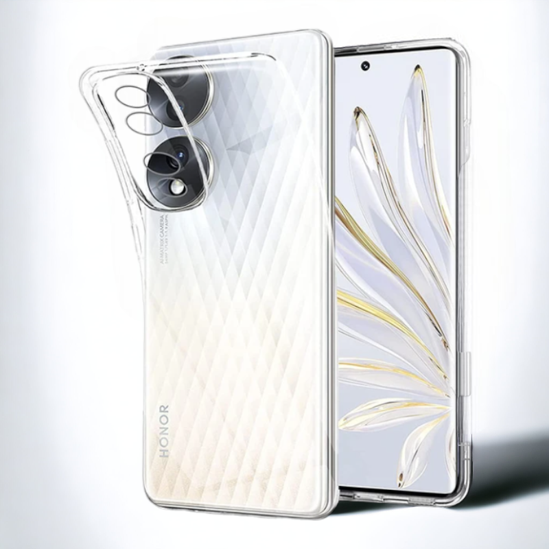 Silikonski ovitek "Clear Bulk" za Honor 90 – Techsuit – Prozorna / TPU silikon