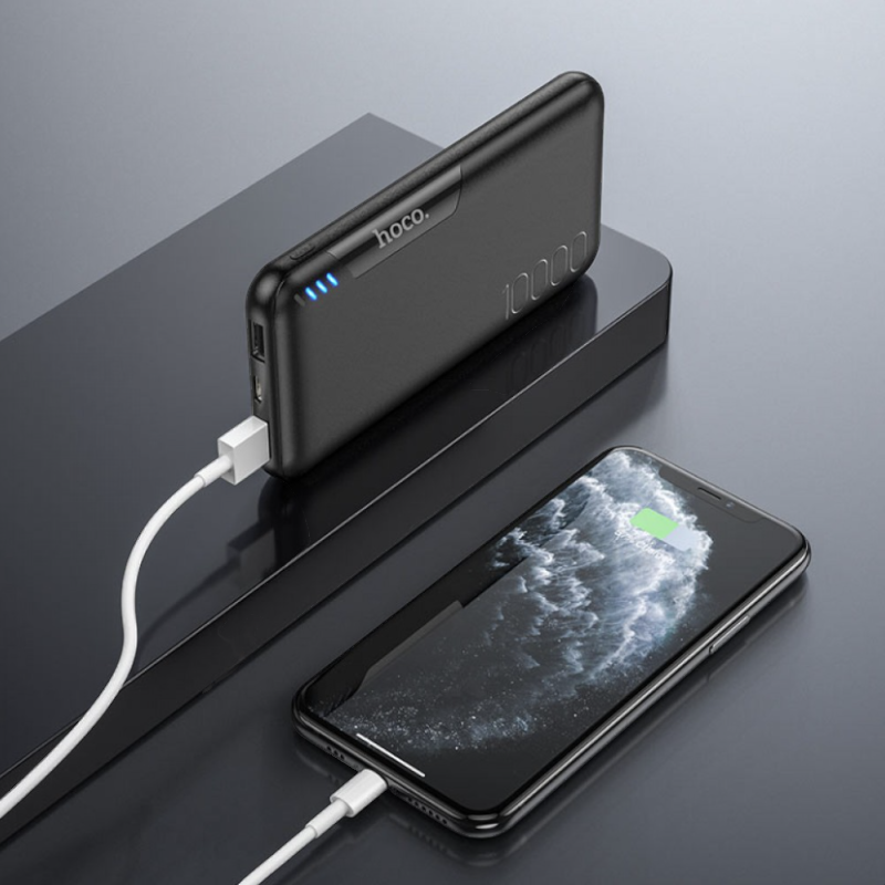 Polnilna postaja "hoco J82" 10.000mAh – Črna