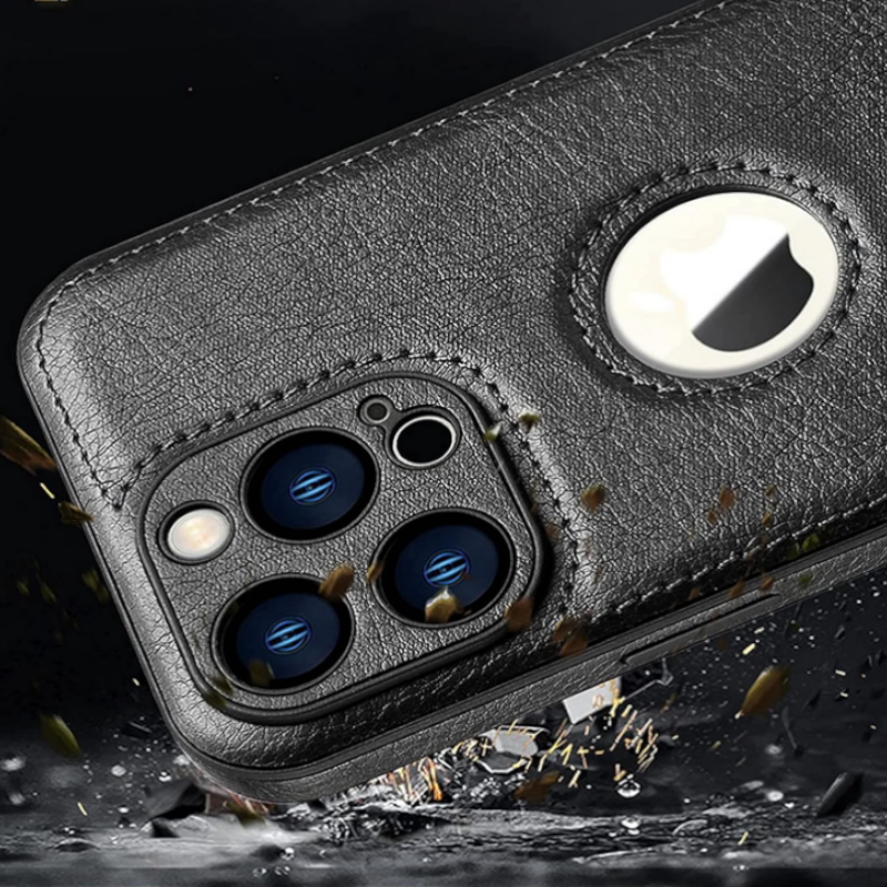 Ovitek "Leather" za Samsung Galaxy S23 Plus – Infostyle – Temno modra / Umetno usnje + TPU silikon
