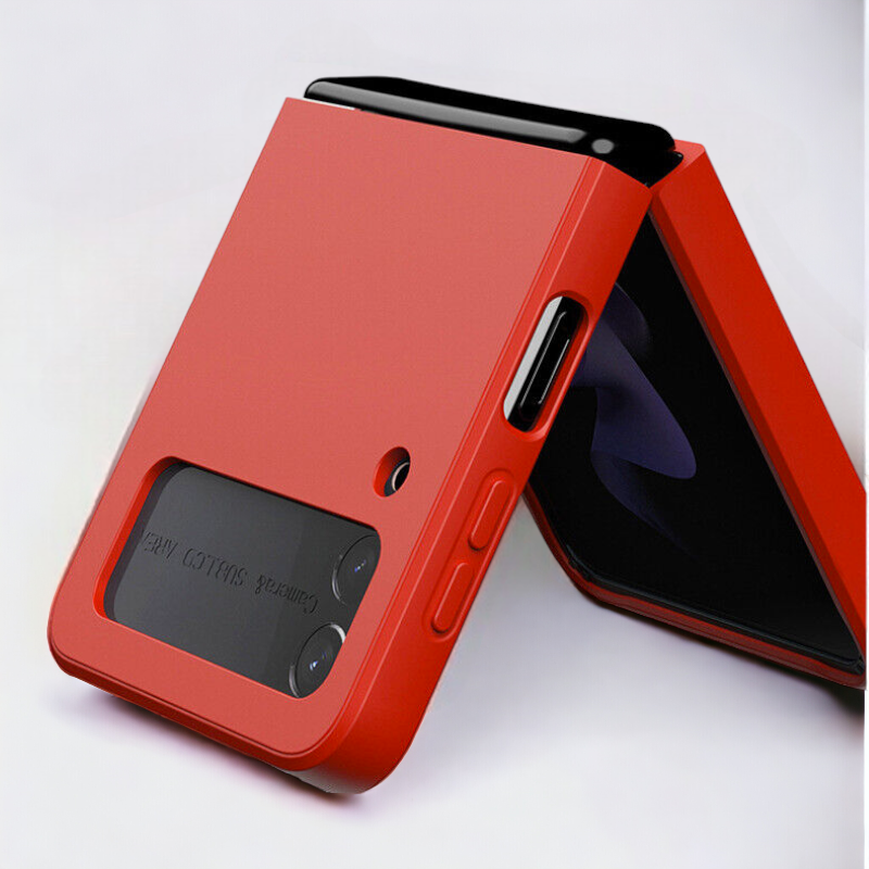 Silikonski ovitek "Ring" za Samsung Galaxy Z Flip 3 – Infostyle – Temno modra / PC