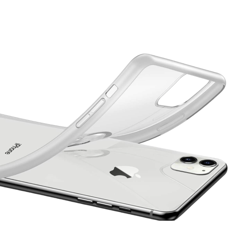 Silikonski ovitek "Silver Ring" za iPhone 14 – Infostyle