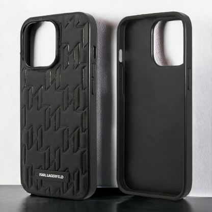 Ovitek Karl Lagerfeld "Monogram" za iPhone 13 Pro (KLHCP13LMNMP1K)