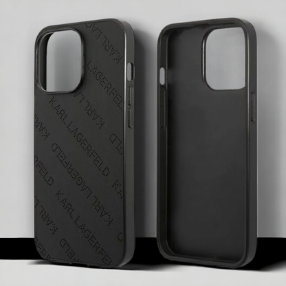 Ovitek Karl Lagerfeld "black" za iPhone 13/13 Pro (KLHCP13LPTLK)