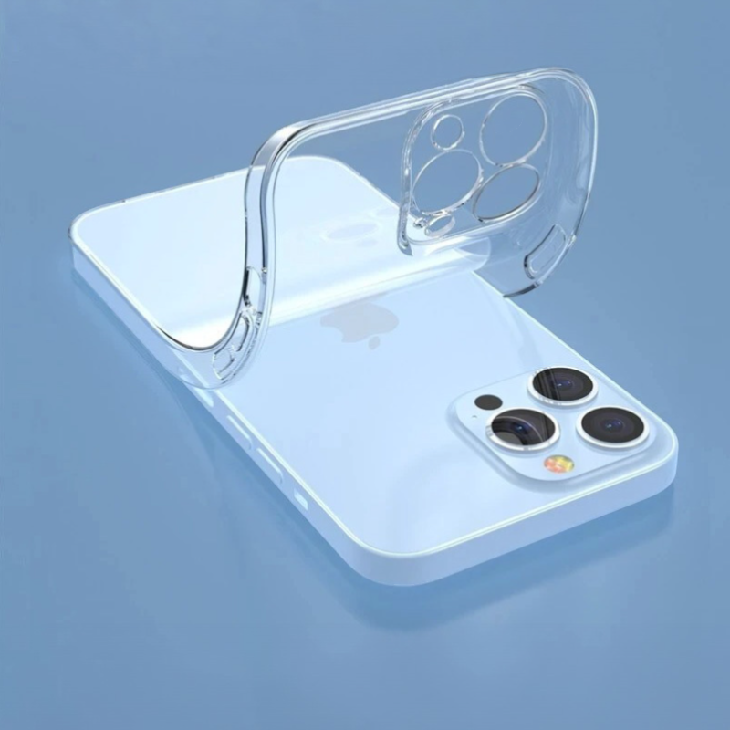 Silikonski ovitek "Clear" za iPhone 15 Pro (2mm) - Prozoren – Infostyle