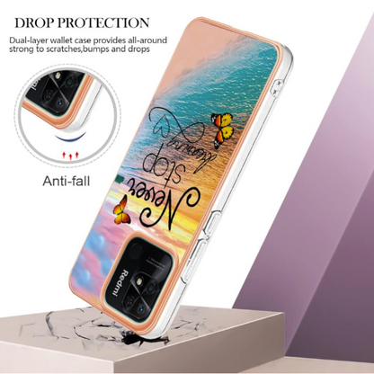 Silikonski ovitek "Never stop dreaming" za Xiaomi Redmi 10C – Techsuit