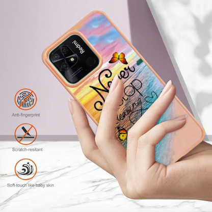 Silikonski ovitek "Never stop dreaming" za Xiaomi Redmi 10C – Techsuit